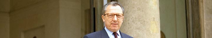 Jacques Delors who chaired the initial commitee endorsing the euro