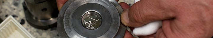 a euro being made