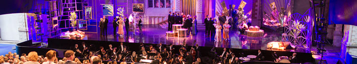 The outdoor auditorium at Investec Opera Holland Park