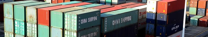Shipping at a Chinese port