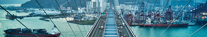 Hong Kong bridge