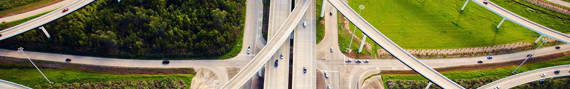 Network of road infrastructure