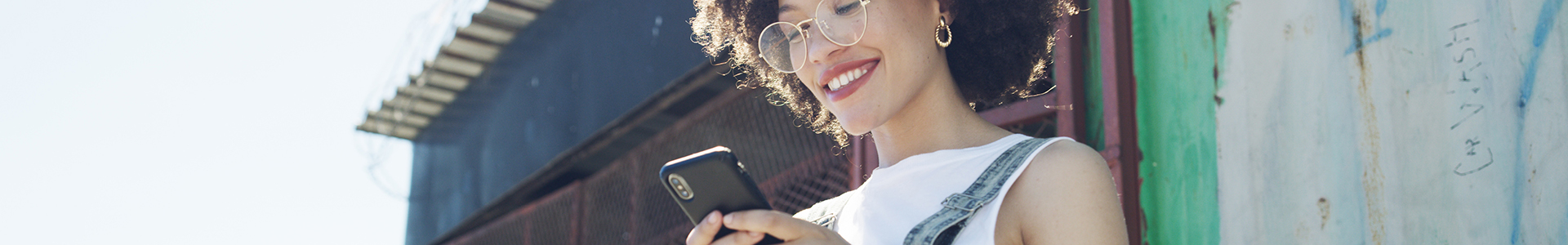Woman on mobile phone
