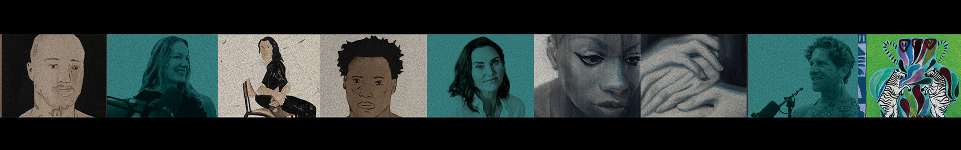 Ep 5 of Art in Focus - Tristanne Farrell with two artists and their artwork