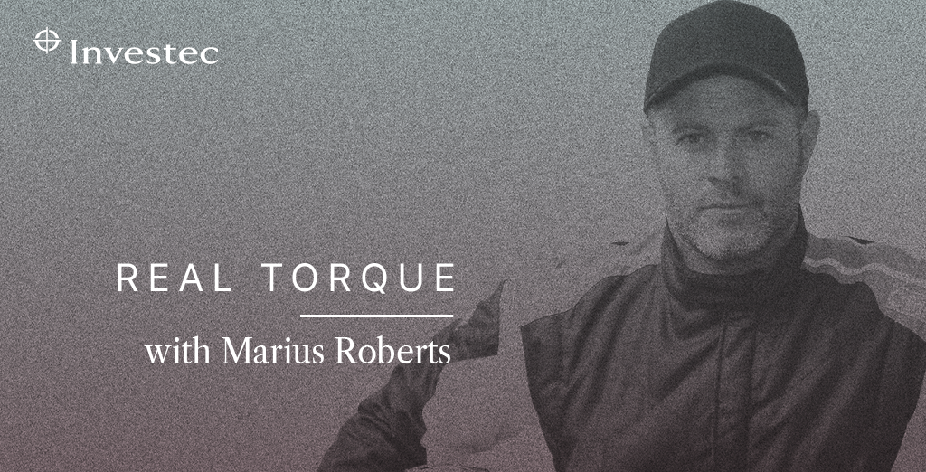 Marius Roberts, host of Investec's Real Torque podcast series