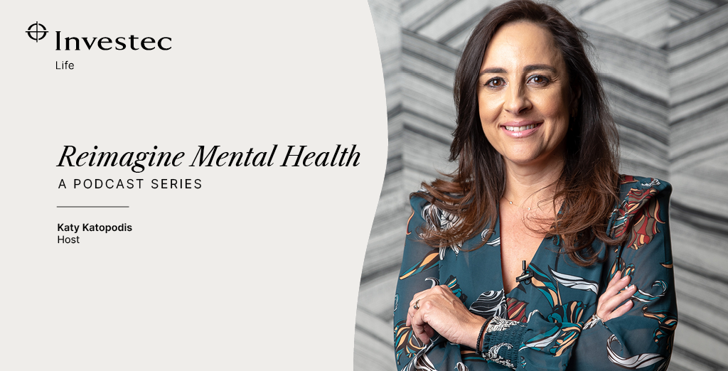 Katy Katopodis, host of the Reimagine Mental Health podcast series