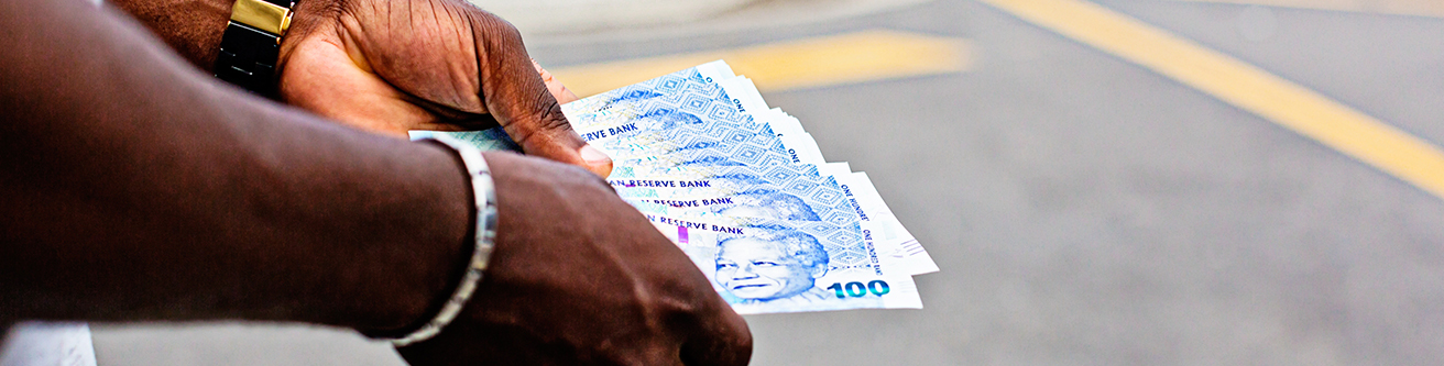 rand and dollar notes
