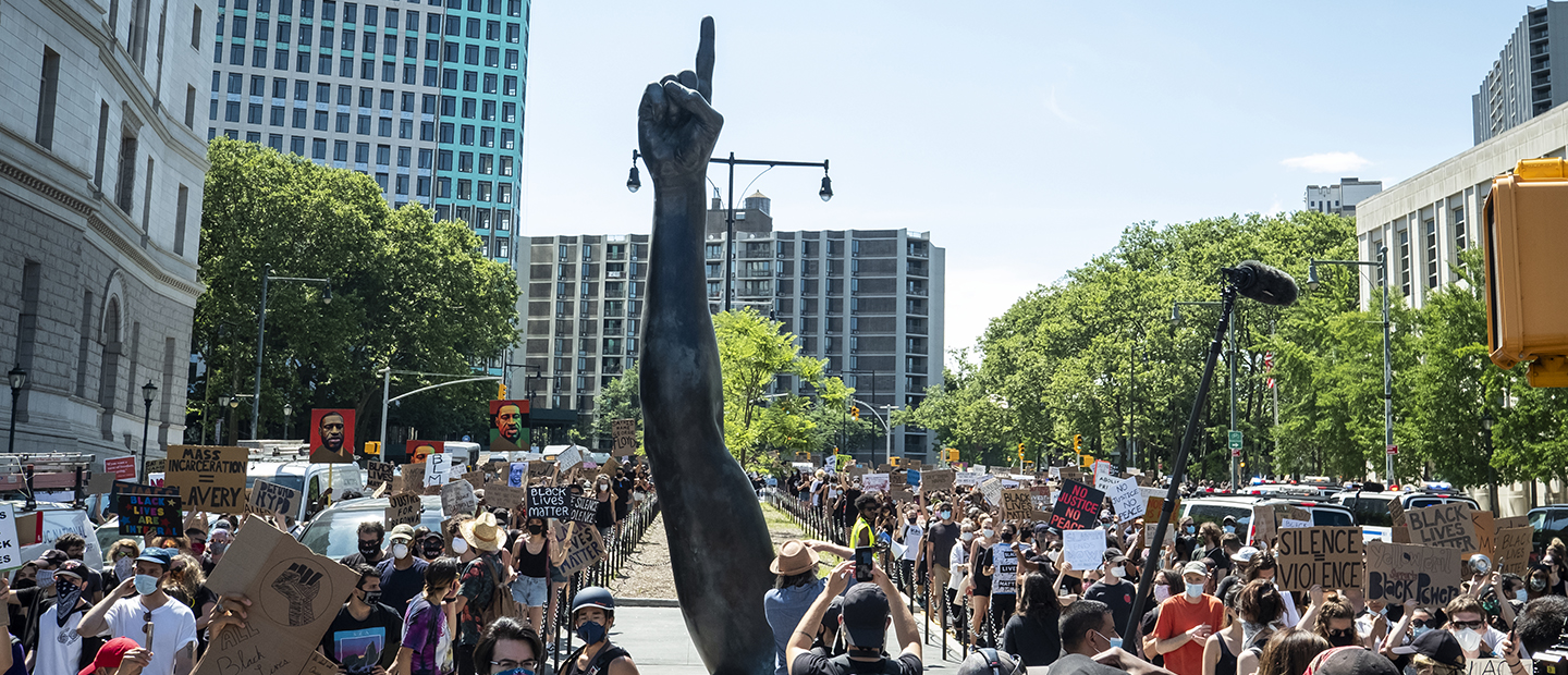 Anti-racism protests in New York June 2020