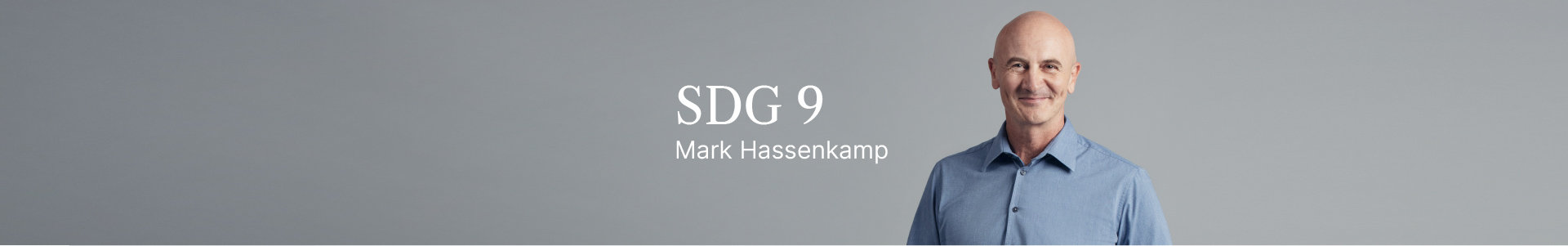 SDG 9: Industry, innovation and infrastructur - Mark Hasserman