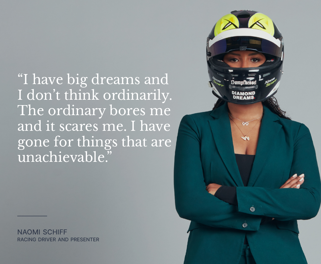 SDG 7: Naomi Schiff - Racing Driver and Presenter