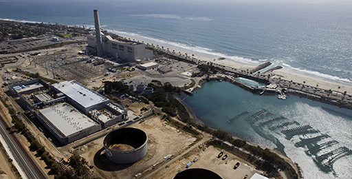 Desalination plant in California