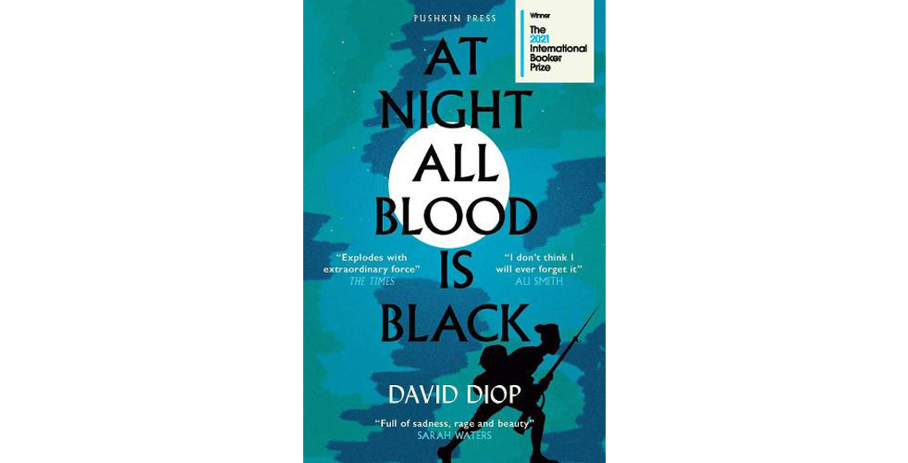 David Diop "At Night All Blood is Black" book cover