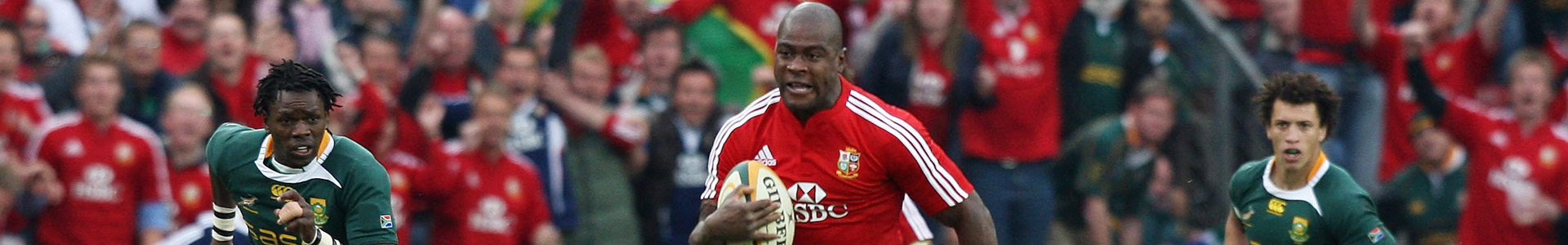Lions playing the Springboks in 2009