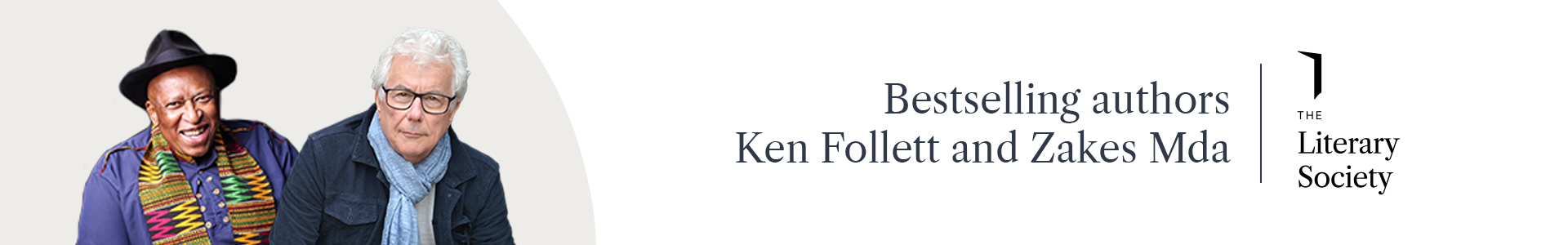 Zakes Mda and Ken Follett