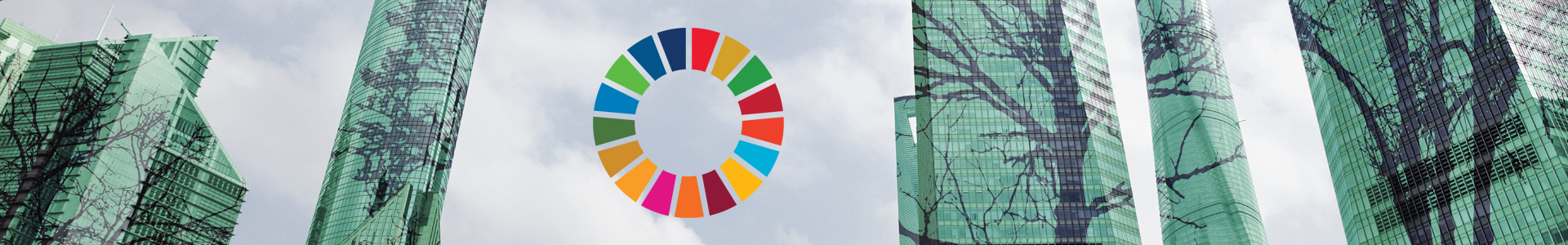 Green buildings with SDG wheel