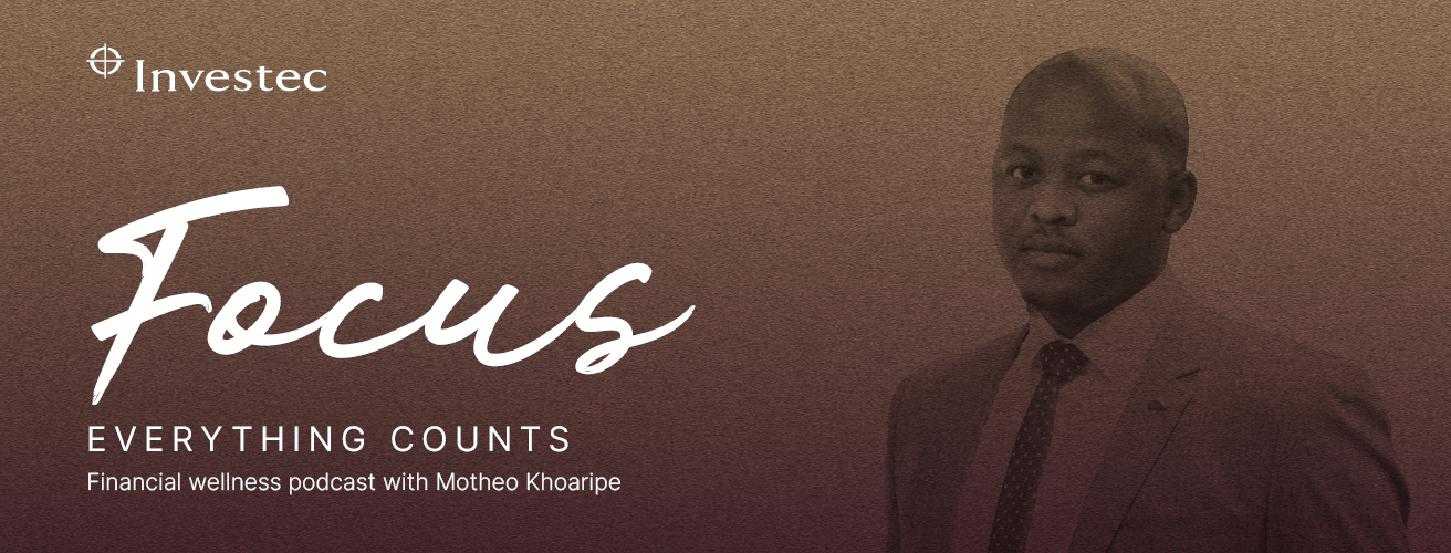 Everything Counts series banner - Motheo Khoaripe