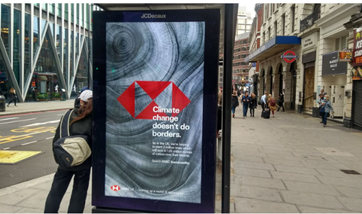 HSBC ad in London