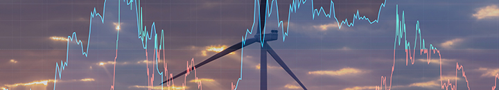 graphs on top of wind turbines 