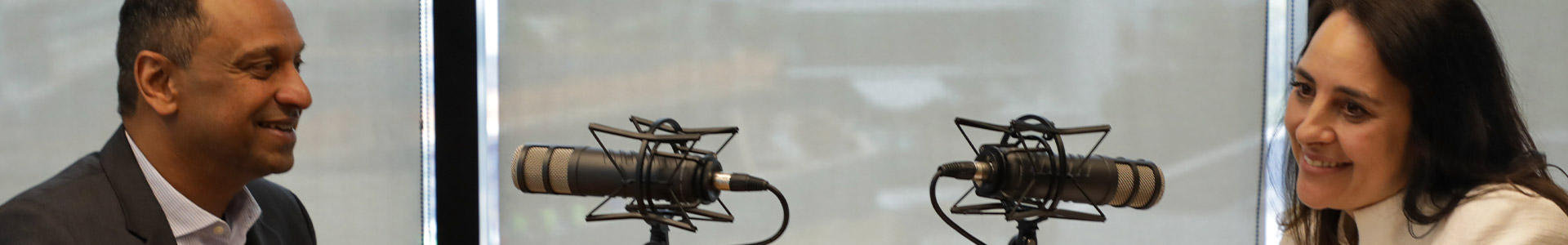 Cumesh Moodliar chatting with Katy Katopodis about finding hope