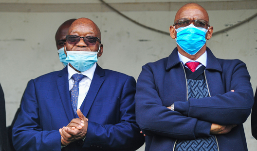 Jacob Zuma and Ace Magashule