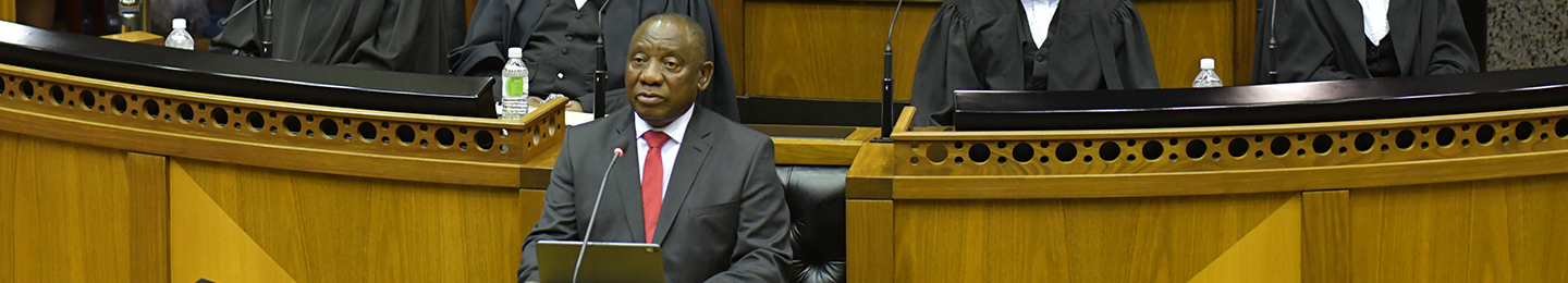 President Cyril Ramaphosa