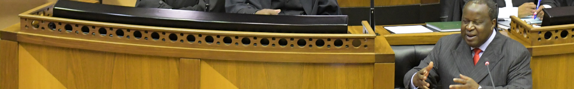 Finance Minister Tito Mboweni