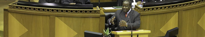Finance Minister Tito Mboweni