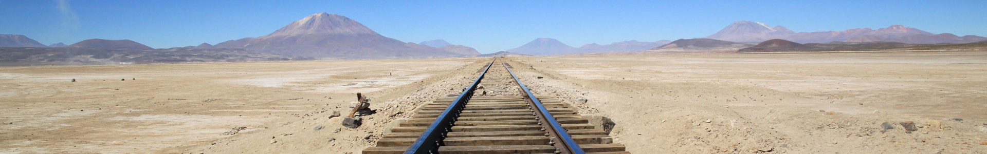End of the railroad track