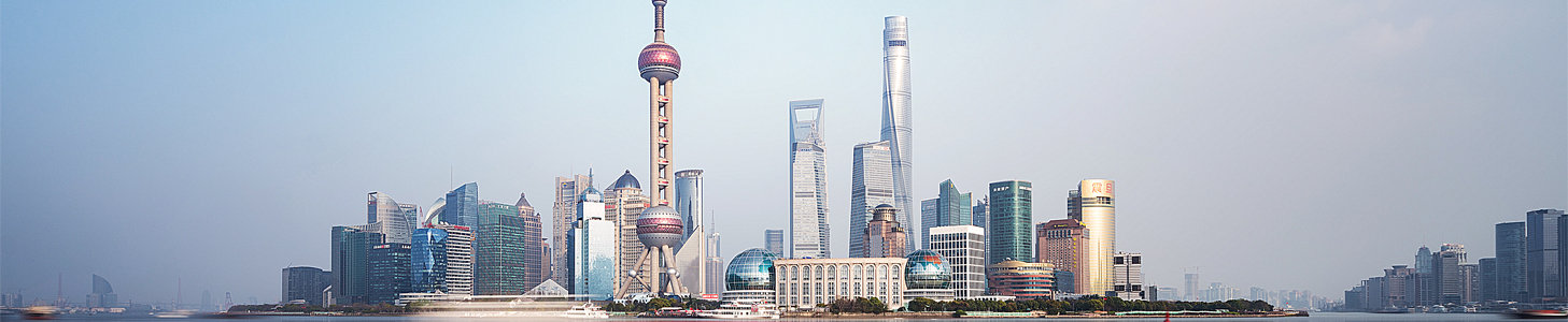 Asian city skyline