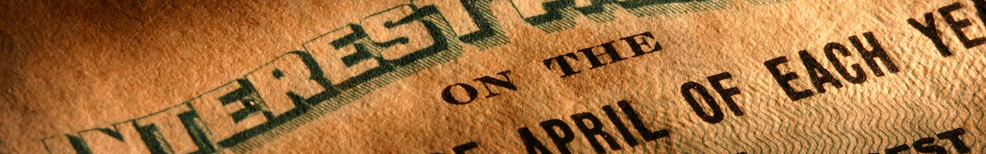 Low interest rate world