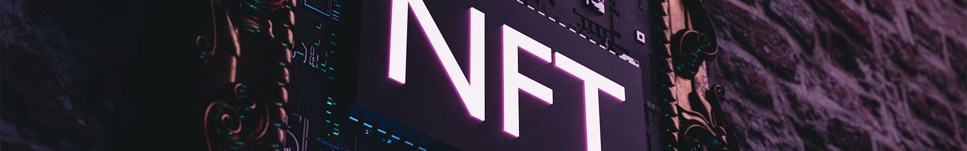 NFT in a picture frame