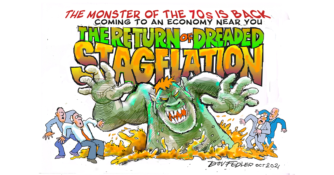 The return of dreaded stagflation cartoon