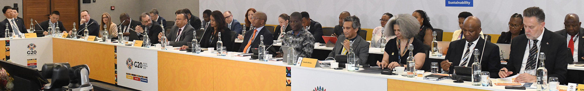 G20 Sherpa and Finance & Central Banks Deputies meeting taking place in Sandton, Johannesburg