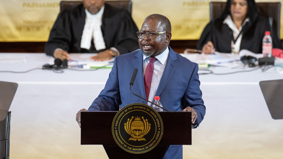 Finance Minister Enoch Godongwana