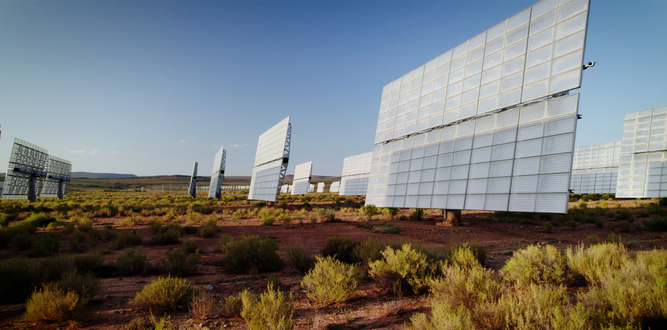 Solar concentrator photovoltaic in Touws River