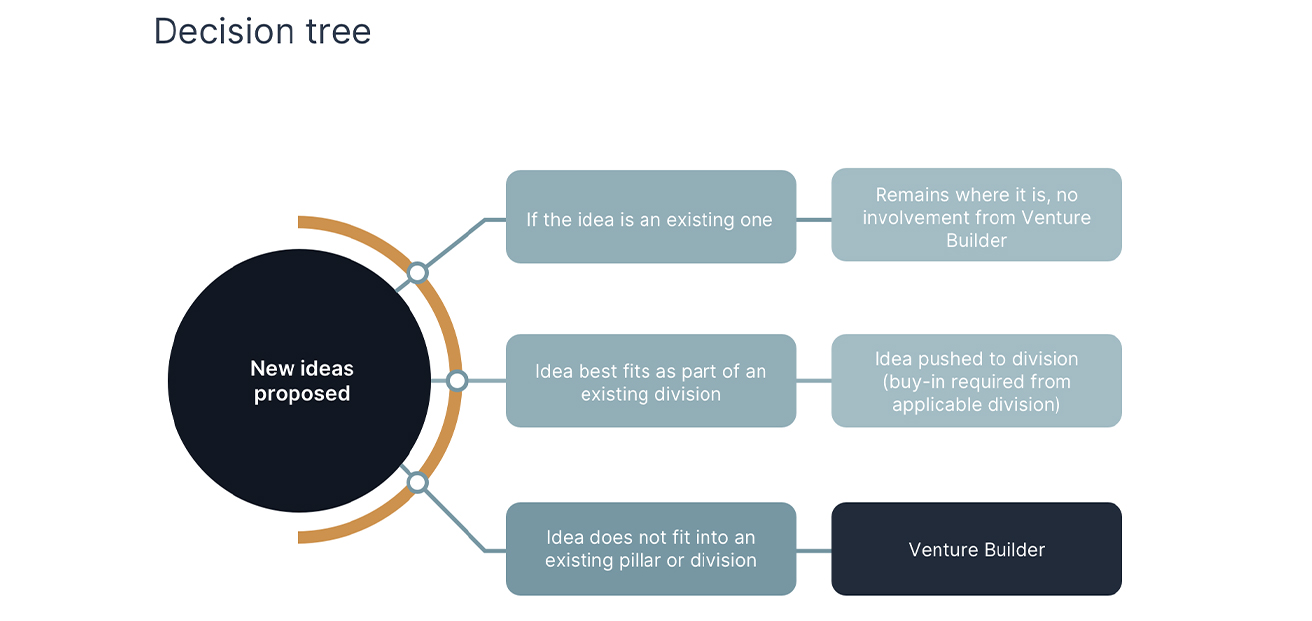 Investec Venture Builder Decision Tree
