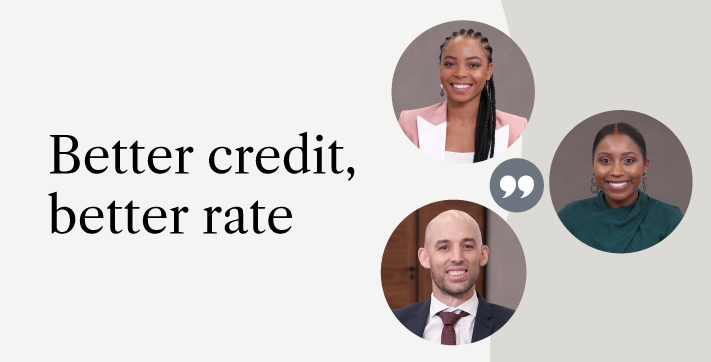 Credit score In conversation panel