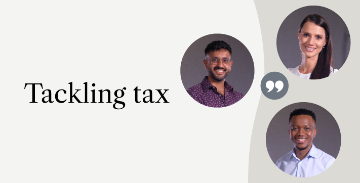 Tax In conversation panel