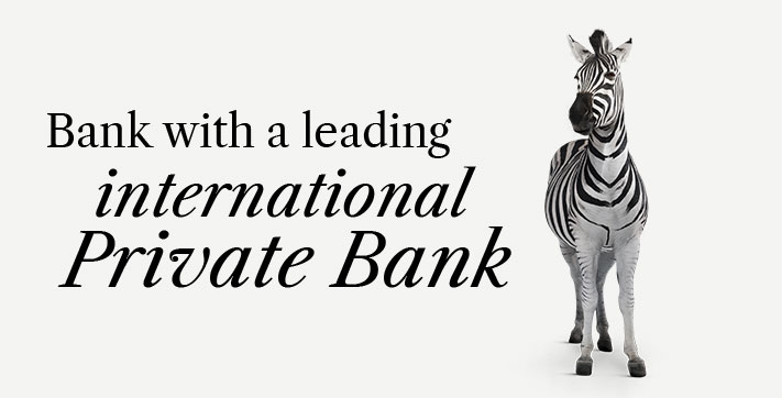 Private Banking campaign banner