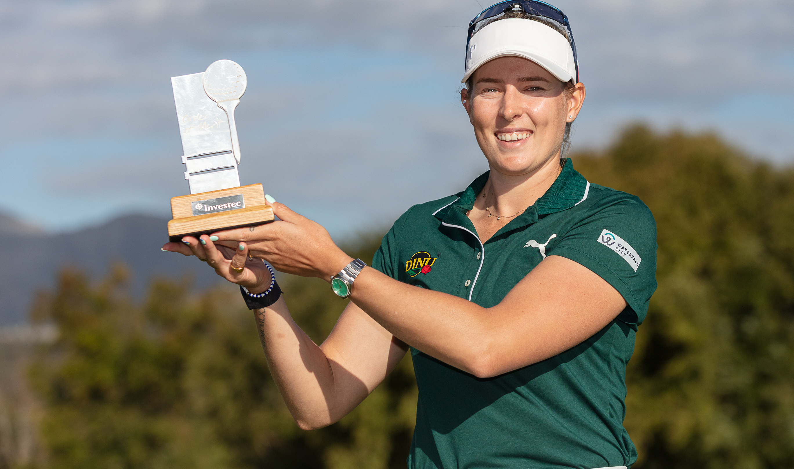 Casandra Alexander winner of the Investec Order of Merit