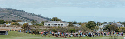 Crowds at Erinvale golf estate enjoying the Investec SA Women's Open