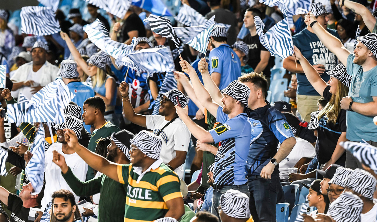 Investec Champions Cup - Loftus Versfeld Stadium filled with zebra stripes!