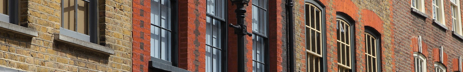 Brick terraced housing