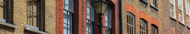 Brick terraced housing