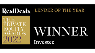 Lender of the Year, Private Equity Awards 2022