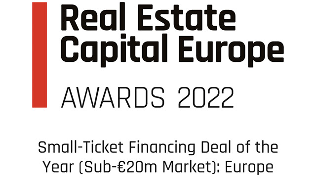 Mid-Market Lender of the Year (€20m-70m market) - Europe - Real Estate Capital Europe Awards