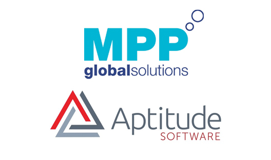 MPP global solutions and Aptitude Software logos