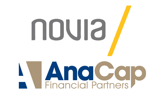 Novia and AnaCap Financial Partners logos