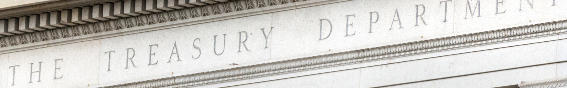 US treasury building