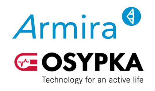 Armira Beteiligungen GmbH and Osypka AG logos